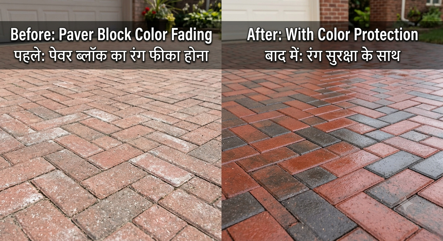 Why Paver Block Colors Fade? Causes & Solutions
